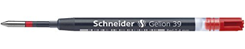 Schneider Schreibgeräte Gel-Tintenrollermine Gelion 39, Großraummine ISO-Format G2, rot