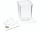 Knorr Prandell 45 x 35 mm Kerze, quadratisch, transparent