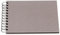 Rössler Papier 1329452490 - S.O.H.O. Wire-O-Fotoalbum 195 x 145 mm, 40 schwarze Seiten, Taupe, 1 Stück