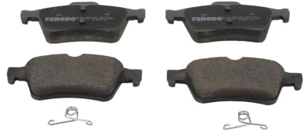 FERODO FDB1766 Bremsbelagsatz Bremsbeläge Hinten ohne Zubehör Kompatibel mit OPEL Vectra C Caravan Z02
