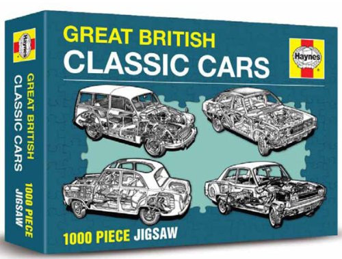 Haynes Great British Cars Edition Jigsaw