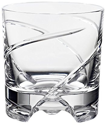 CRISTALICA Whiskyglas Drehbecher German Roulette verschiedene Doerten transparent aus Bleikristall 225ml (1, Dresden)