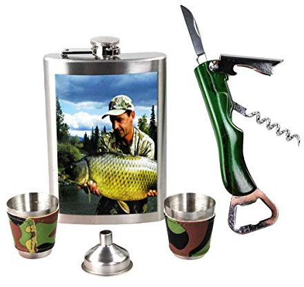 Flachmann Set 'Fischer'