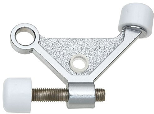 National Hardware N274-084 V234 Hinge Pin Door Stop in Satin Chrome