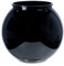 Bar@drinkstuff Plastic Cocktail Fish Bowl, Black, 3ltr / 18.5cm, Cocktail Sharer, Punch Bowl, Novelty Drinkers Bowl