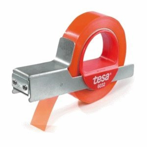Tesa Handabroller 6032 für Strapping- und Flamentklebebänder bis 25mm schwer, dunkelblau, 33x19mm, Kunststoff, Manuell, TAPE_LABEL_DISPENSER, Dispenser