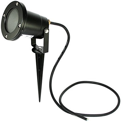 Kamilux Bodenstrahler 5Watt 230V LED 5W = 50Watt Helligkeit, Gartenspot, Aussenspot, Bodeneinbauleuchte Piso,Teichbeleuchtung IP68 LED GU10 warmweiss, ohne Trafo zu verwenden