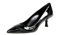 Prada Damen Schwarz Budspester Leder Pumps 1I962F 069 F0002 37 EU