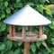 VOSS.garden Vogelhaus Aarhus im Skandinavischen Design Vogelfutterstation Vogelhäuschen Gartenvögel Singvögel Wildvögel Vogelbeobachtung Vogelfutterhaus