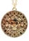 Beaux Bijoux - Pirates Aztec Coin Medallion Skull Charm Necklace