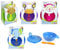 First Steps Travel Feeding Bowl and Spoon Set - Pink or Purple