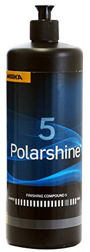 Mirka Politur/Polarshine 5/1000 ml/Professionelle Mittelfeine Politur/Silikonfrei