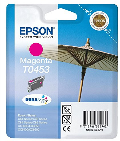 Epson T0453 Tintenpatrone Sonnenschirm, Singlepack, magenta