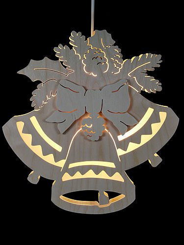 Lichterwelt Fensterbild - Drei Glocken - Durchm. 30,5 cm - Michael Müller