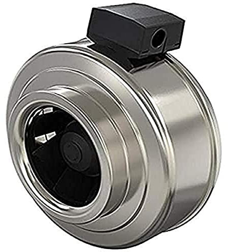Fantech FG 4XL Inline 4 Centrifugal Duct Fan, Metal Housing, 170 CFM, 120V