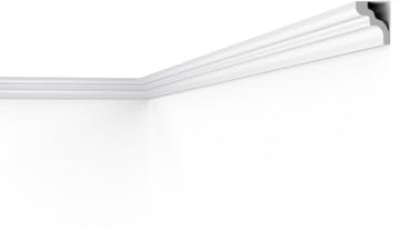 D NOMASTYL Deckenleiste - 49 x 42 x 2000 mm - NOËL & MARQUET - eine Marke von NMC - Extrudiertes Polystyrol