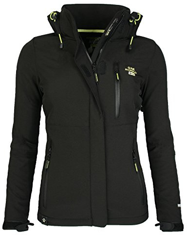 Geographical Norway Damen Softshell Funktions Jacke Outdoor Regen wasserabweisend