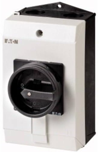 Eaton 207295 Interrupteur principal, 3 broches + 1 NO + 1 NC, 25 A, fonction de maintien, verrouillable en position de 0 à monter