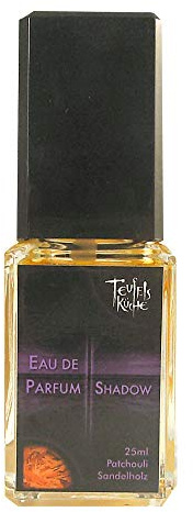 Origina Teufelsküche Patchouli Shadow – Tiefes Vintage-Patchouli mit geheimnisvollem Sandelholz, Eau de Parfum Herren, Gothic Parfum, 25 ml Spray, Gotik Patchouly