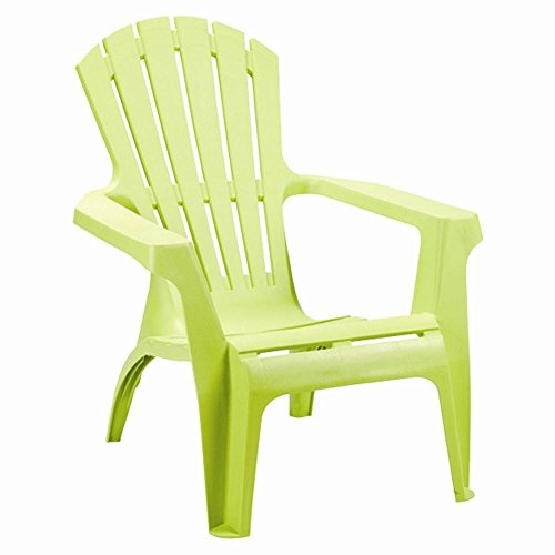 PROGARDEN Multistore 2002 Adirondack Chair Stapelstuhl Gartenstuhl Kunststoff - Grün
