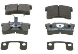 Bosch BP359 - Brake Pads Car Front Axle - 1 Set of 4 Pads