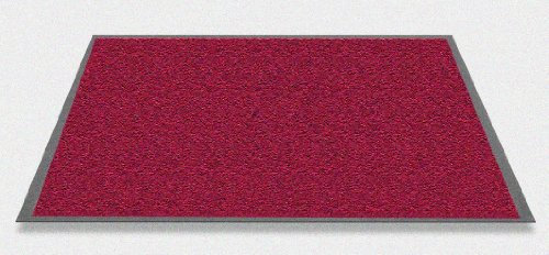HT F & S Mars Premium Schmutzfangmatte, robust und waschbar, 135 x 200 cm, Farbe: rot