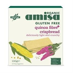 Amisa GF Quinoa Fibre Plus CB Org 100g X 7 (Pack of 7)