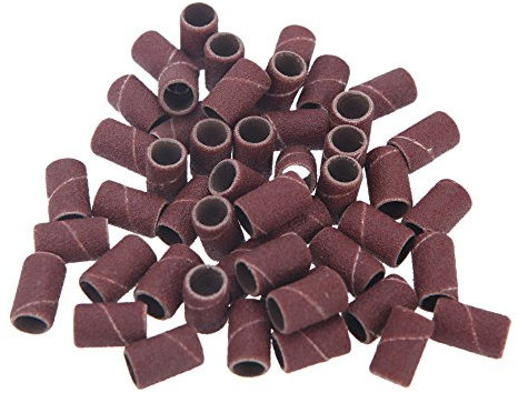 Anself 150-Piece Sanding Band Pack for Manicure and Pedicure Nail Drill 80 #, 120 #, 180 #, 50pcs for Each Size