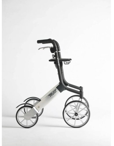 Able2 Lets Go Out Rollator - Black/Silver