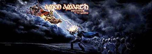 LPG International Amon Amarth Receiver of The Gods Stoffposterdruck, 147 x 50 cm