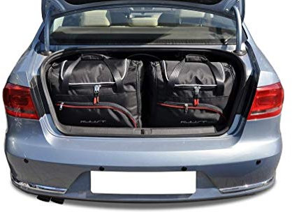 KJUST Kofferraumtaschen 5 stk kompatibel mit VW PASSAT LIMOUSINE B7 2010-2014