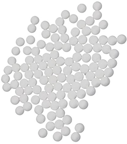 Gazechimp 100pcs Styroporkugeln Vollmaterial Kugel Basteln 15mm weiß
