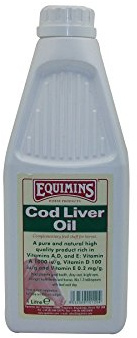 Equimins EQS0056 Cod Liver Oil - Clear, 1 Litre