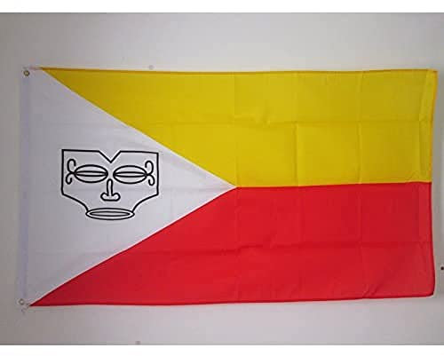 AZ FLAG - Flagge Marquesas-Inseln - 150x90 cm - Iles Marquises Fahne 100% Polyester mit Messing-Ösen - 110g