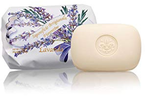 Saponificio Artigianale Fiorentino handgemachte Seife -Lavendel - liebevoll verpackt in Geschenkpapier 200 g