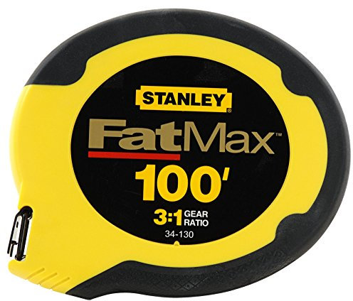 Stanley Hand Tools 34-130 100' FatMax® Long Tape Measure Reel