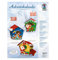 Ursus 17820004 - Adventskalender Weihnachtsmann, Set mit Materialien für 24 Geschenkboxen in 3 verschiedenen Motiven, je ca. 9x9x11 cm, aus Fotokarton, inklusive Zubehör, zum Befüllen und Verschenken