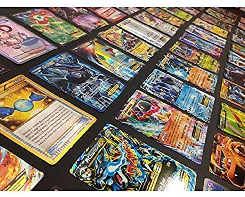 Pokemon TCG : 100 Card LOT Rare, COM/UNC, Holo & Guaranteed EX, MEGA OR Full Art,