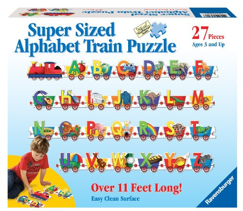 Bodenpuzzle 25 Teile - Alphabet-Zug, englisch (Boden-Form-Puzzle) - Ravensburger 05320