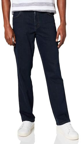 Wrangler Homme Texas Jeans, Blue Black, 34W / 30L EU