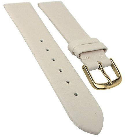 Herzog Design I Uhrenarmband Kalbsleder Creme 20514G, Stegbreite:20mm