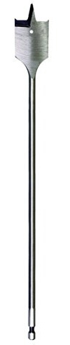 DART DFBL25 Long Flat Bit, 0 V, Grey, 25 x 400 mm