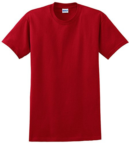 Gildan Mens Ultra Cotton Short Sleeve T-Shirt (S) (Cherry Red)