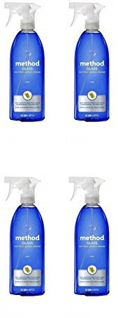 Method Blue Glass Cleaning Spray 828 ml (Pack of 4)