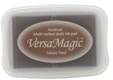 Tsukineko Versamagic Chalk-Finish Ink Pad - Sahara Sand
