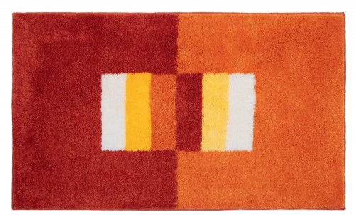 Grund 325402052 WC-Vorlage mit Ausschnitt Capri, 50 x 50 cm, Terra