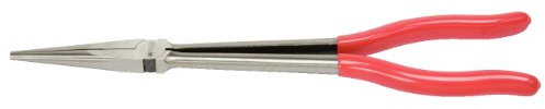 KS TOOLS 500.7051 - Pince Extra-Longue à Bec Demi-Rond Droit - Gamme Classic - L. 270 mm