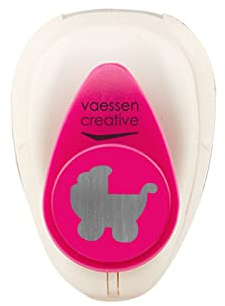 Vaessen Creative Craft Punch Stroller - 1.5 x 1.5 cm | Crafting, Card making, Papercrafts, Scrapbooking