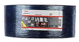 Bosch Professional 1x N880 Vliesrolle (für Stahlbleche, Breite 115 mm, Länge 10 m, Sehr fein A, Zubehör Handschleifen)