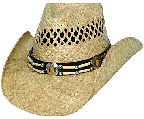 Natural Panama Straw ASHLAND 2126 Genuine Bullhide Hat